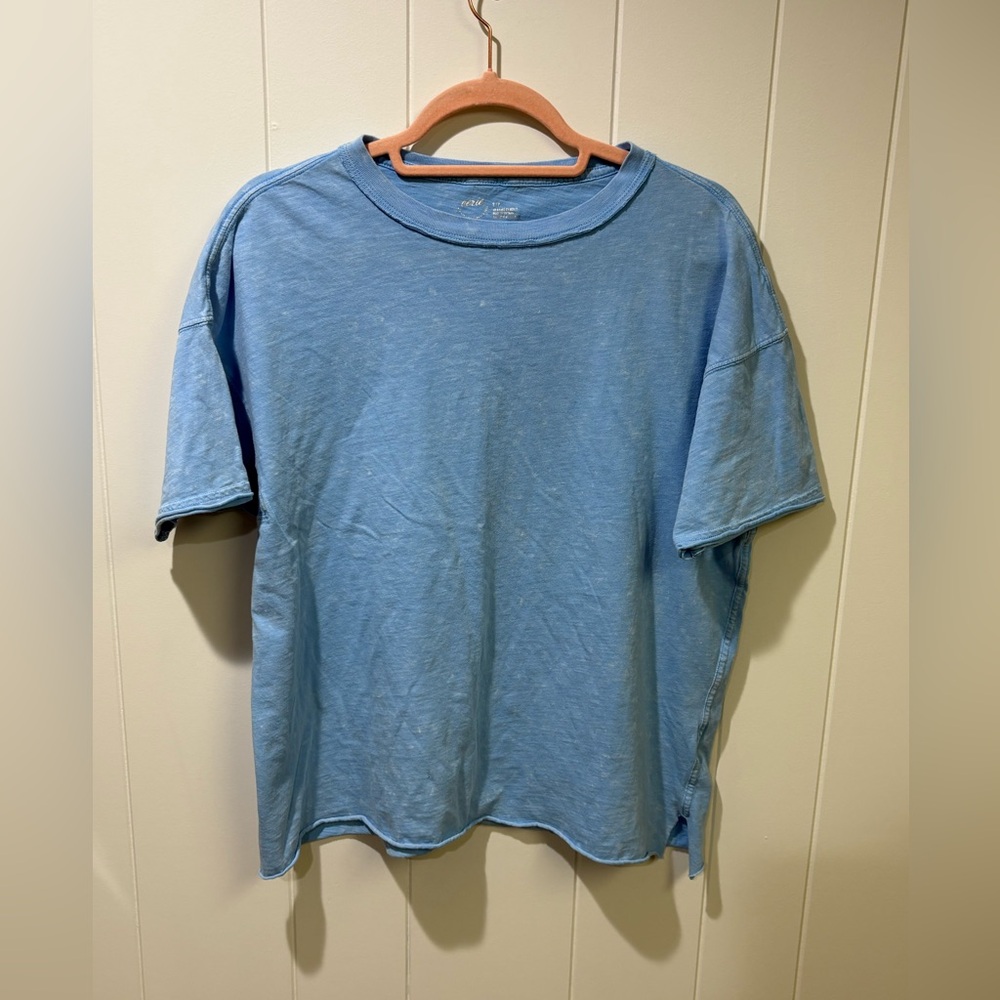 Blue Oversized T-Shirt